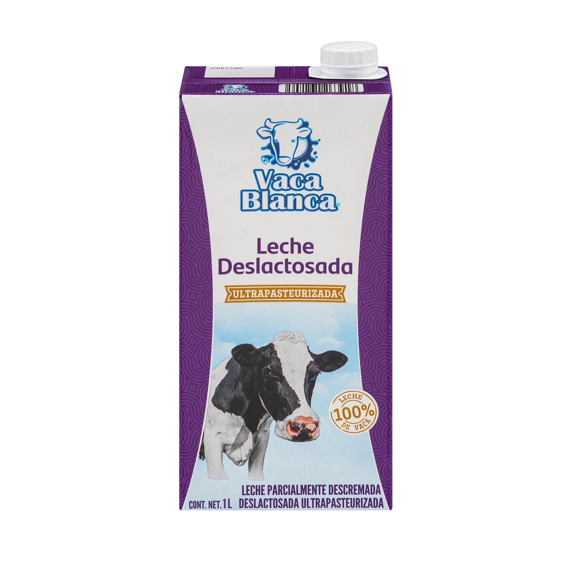 Leche UHT Deslactosada Vaca Blanca 1L