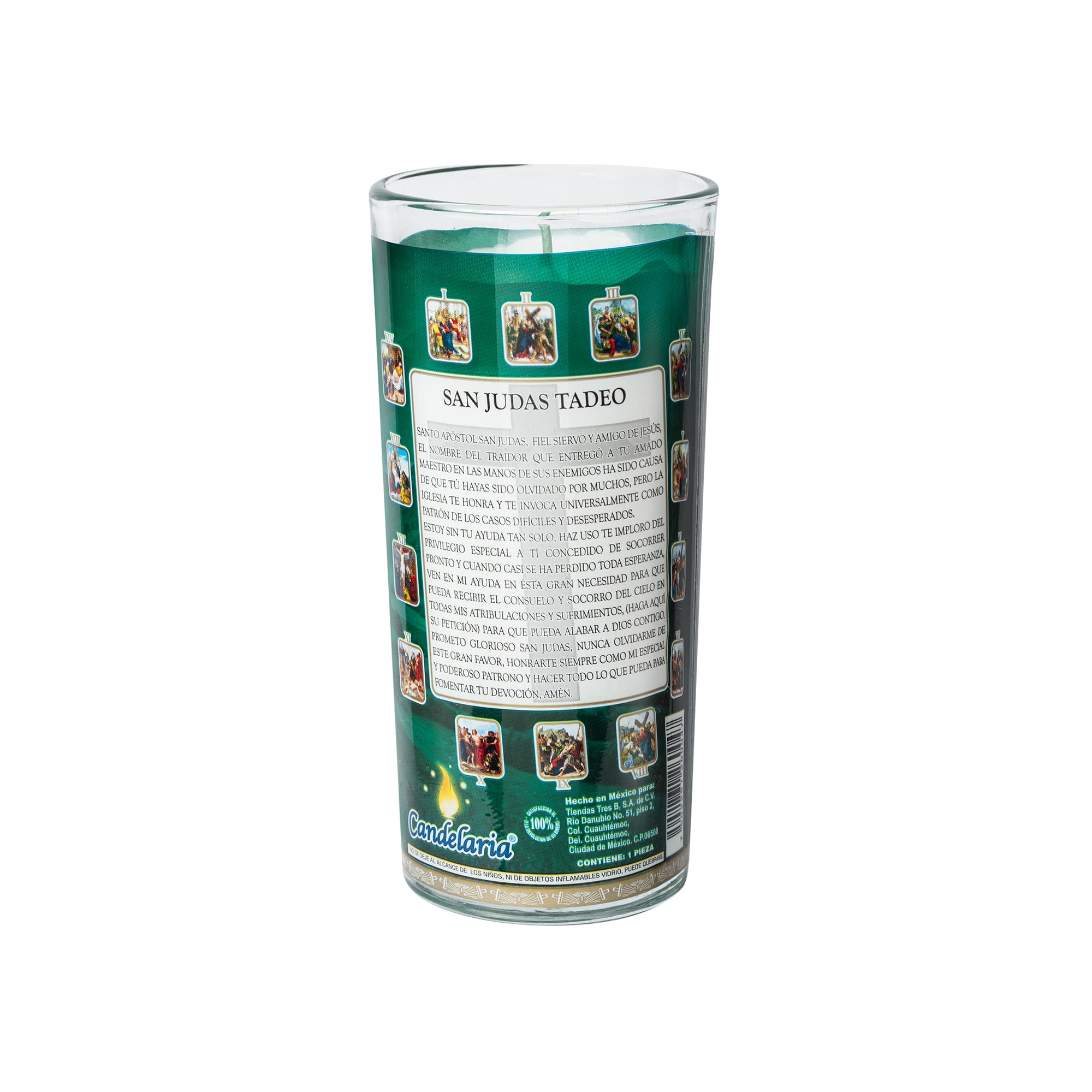Veladora Cometa San Judas Candelaria - Image 4