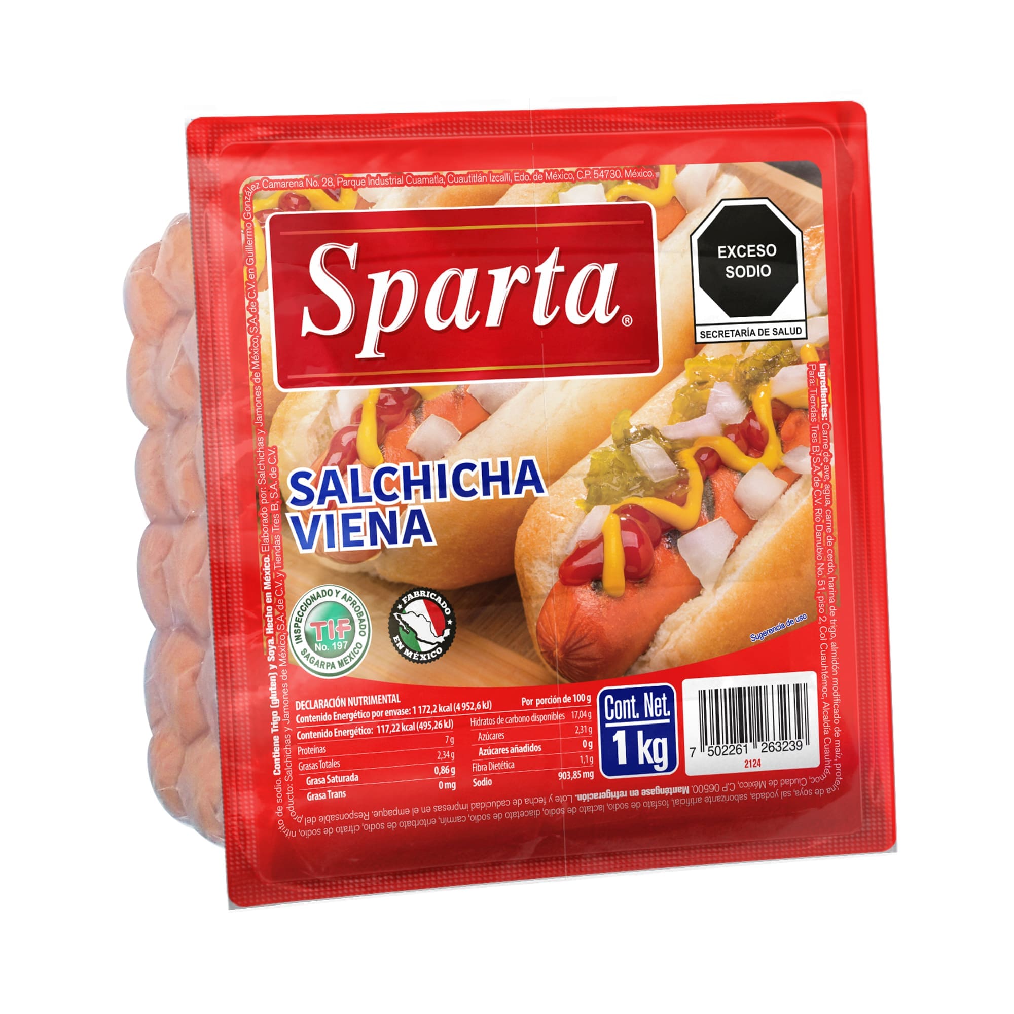 Salchicha viena Sparta