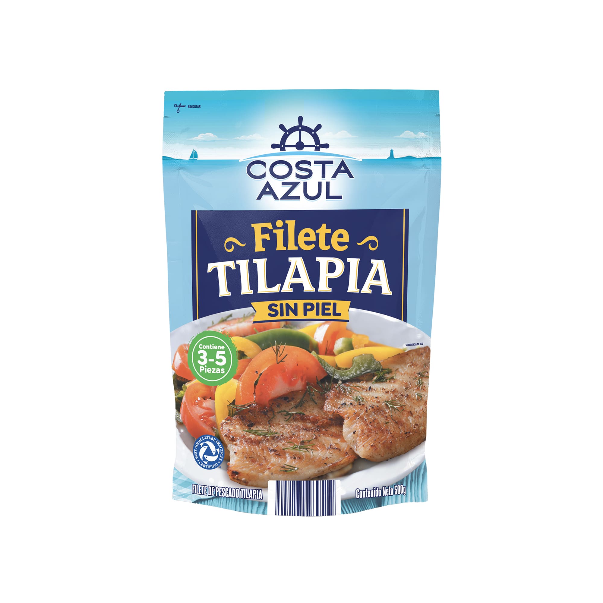 Pescado Tilapia Costa Azul