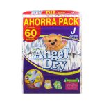 Pañales Angel Dry tamaño J 60 pzas
