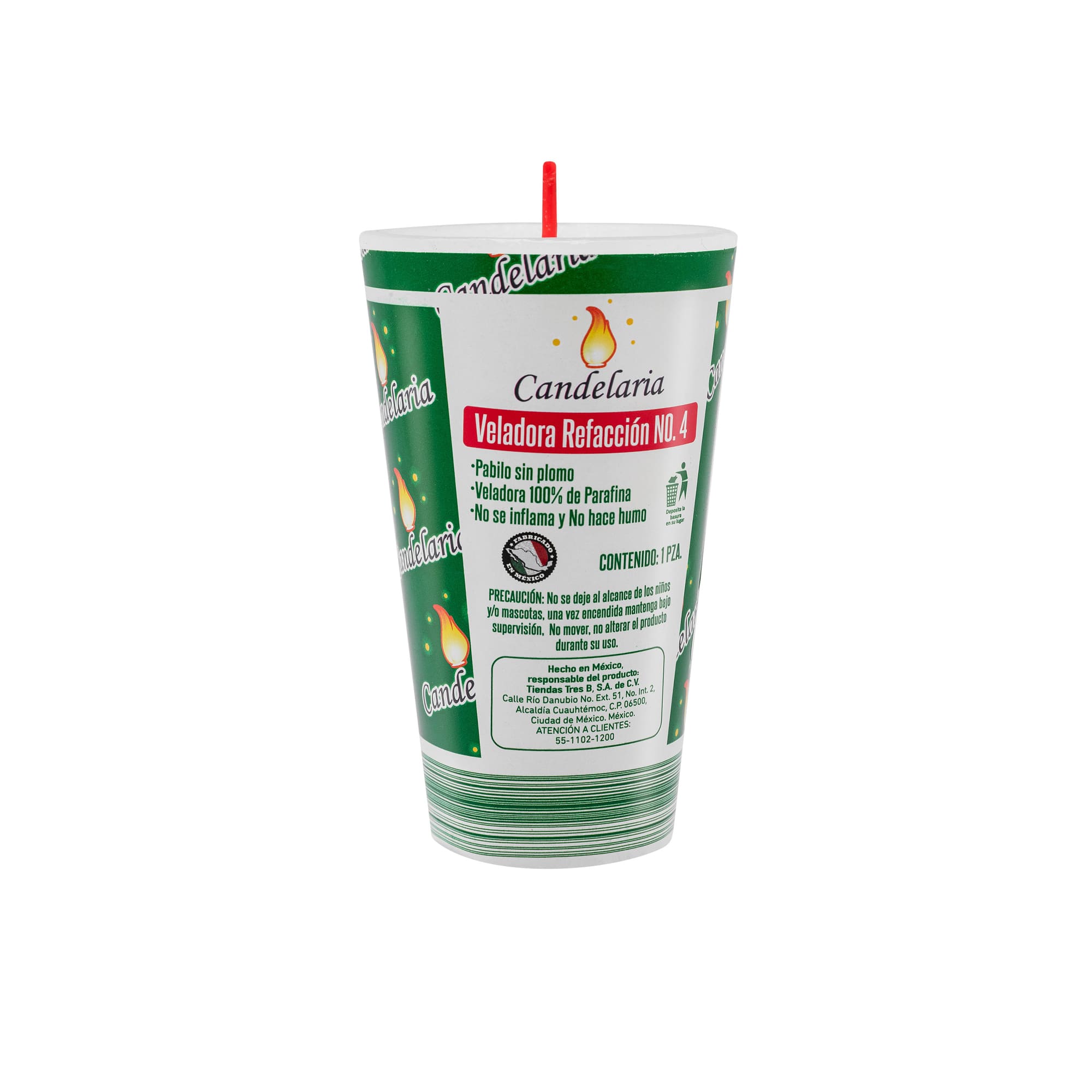 Veladora Refaccion 4 Candelaria - Image 2