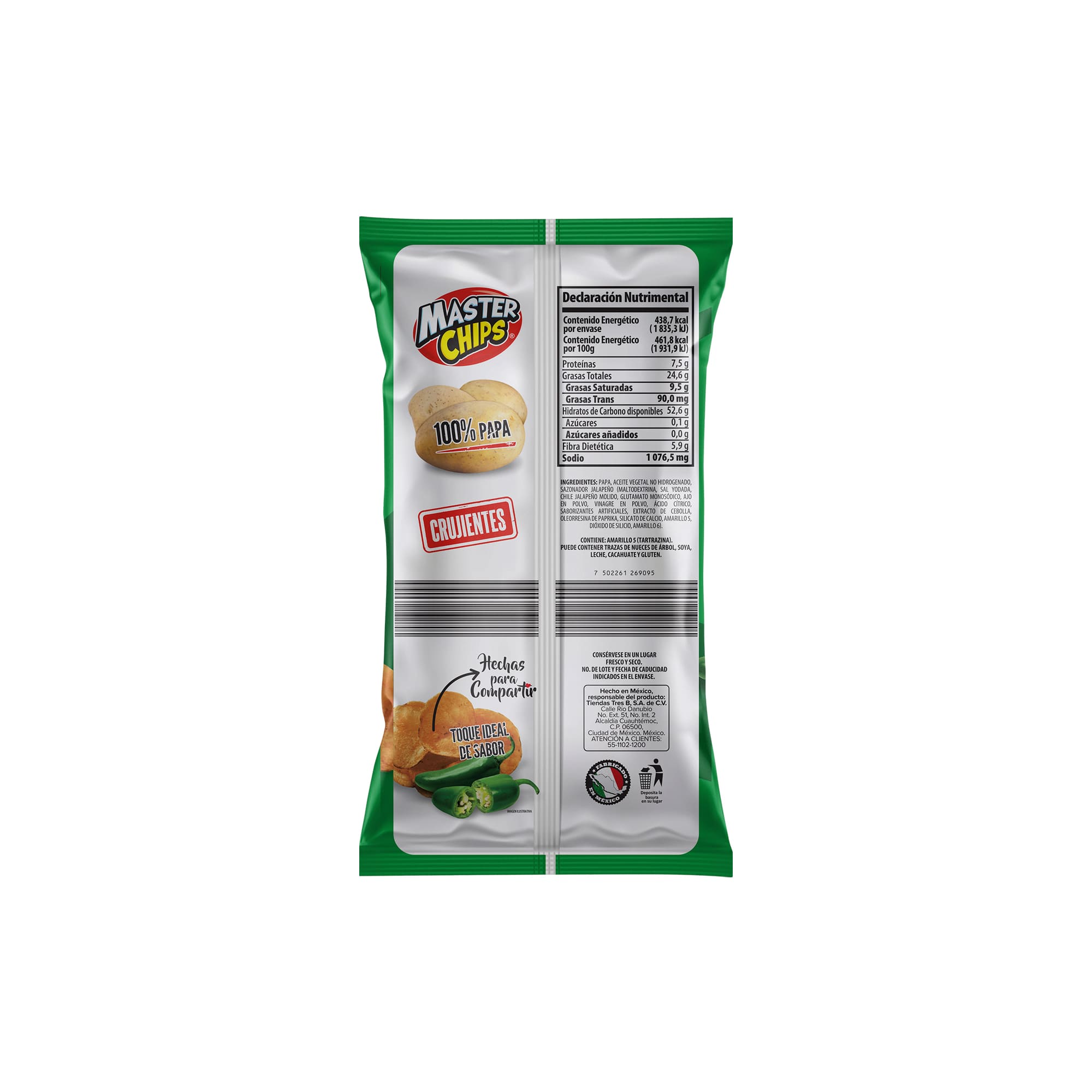Papas Jalapeno Masterchips - Image 2
