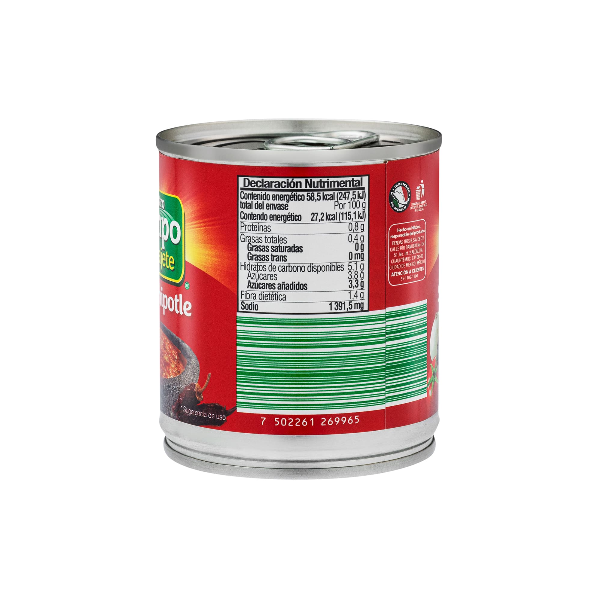 Salsa Chipotle Molcajete Nuestro Campo - Image 2