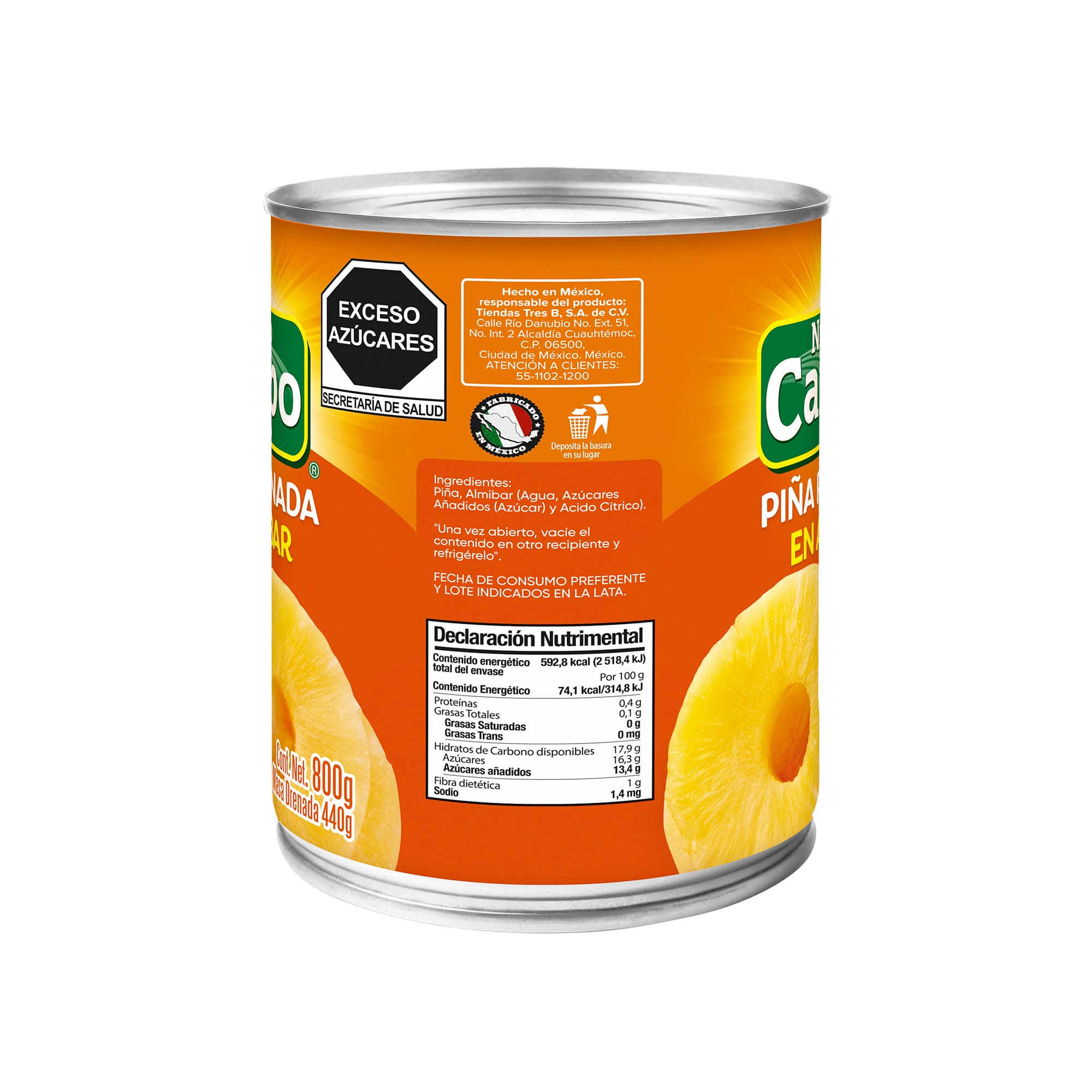 Pinas en Rebanada Nuestro Campo - Image 2