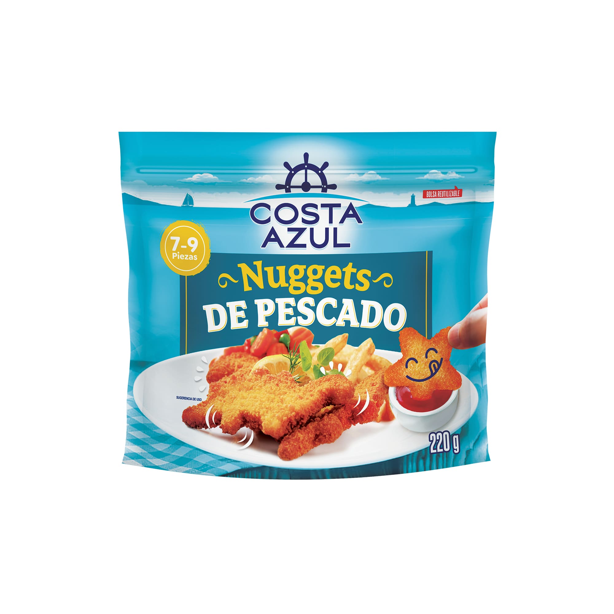 Nuggets De Pescado Costa Azul