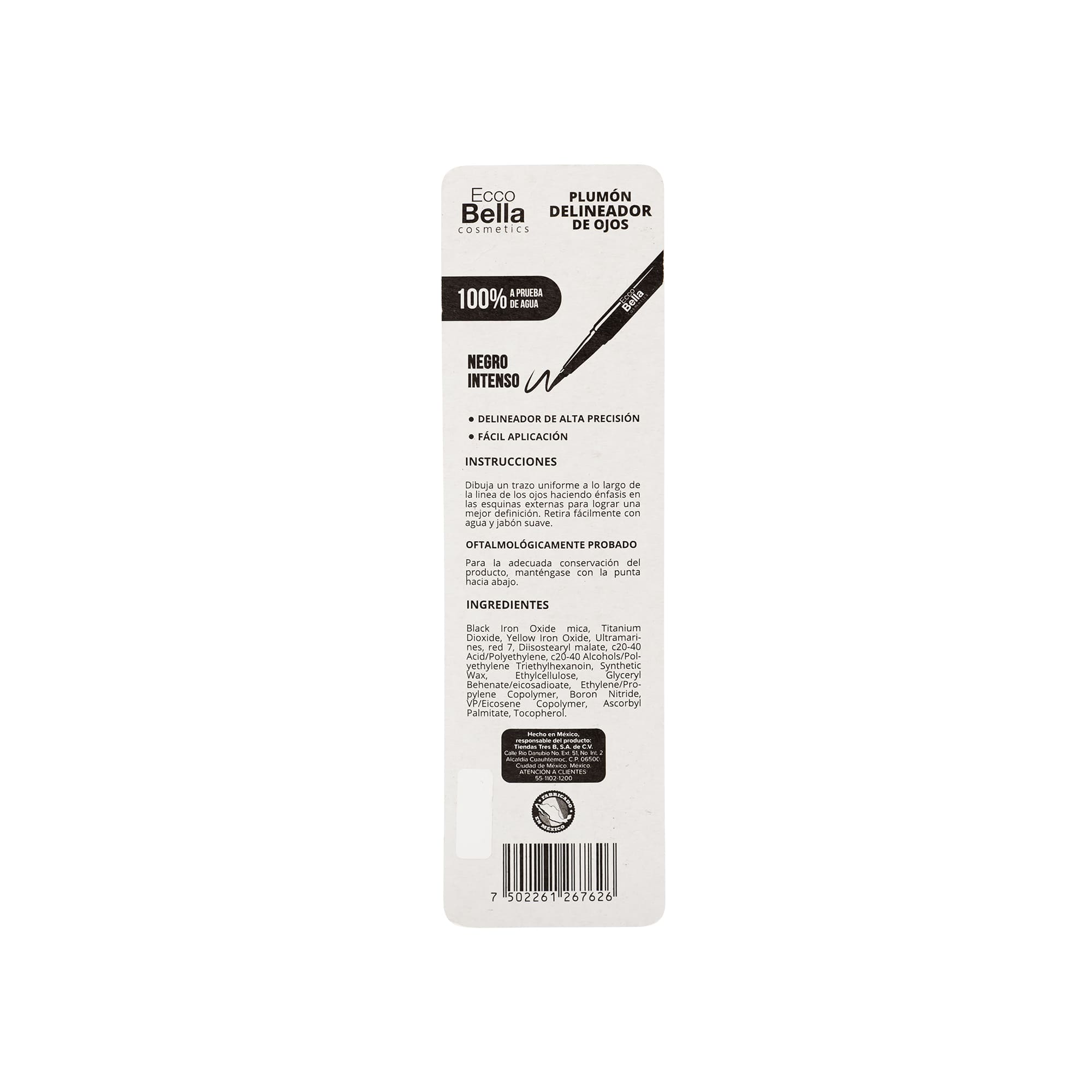 Plumon Delineador negro Ecco Bella - Image 2