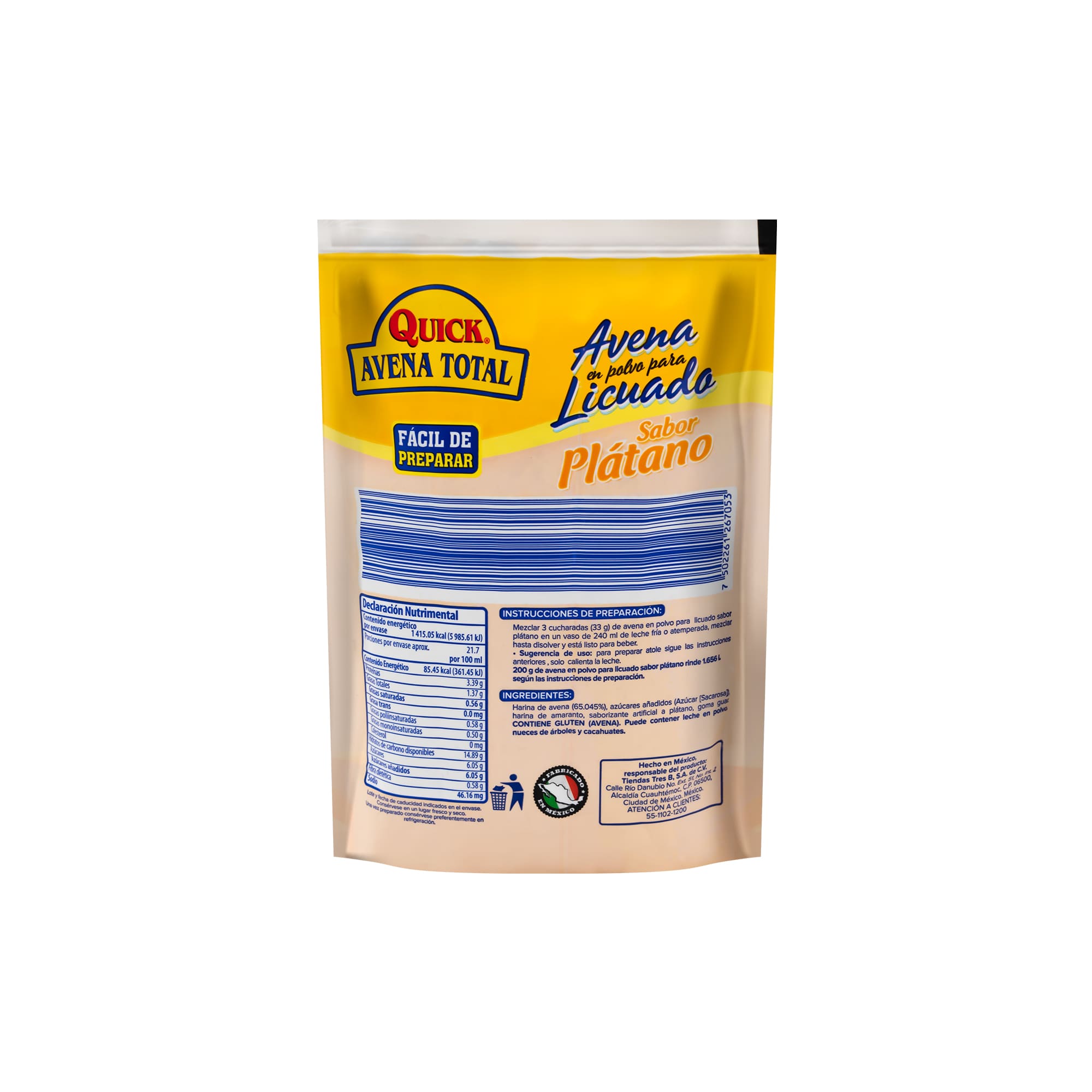 Licuado Avena Quick Total - Image 4