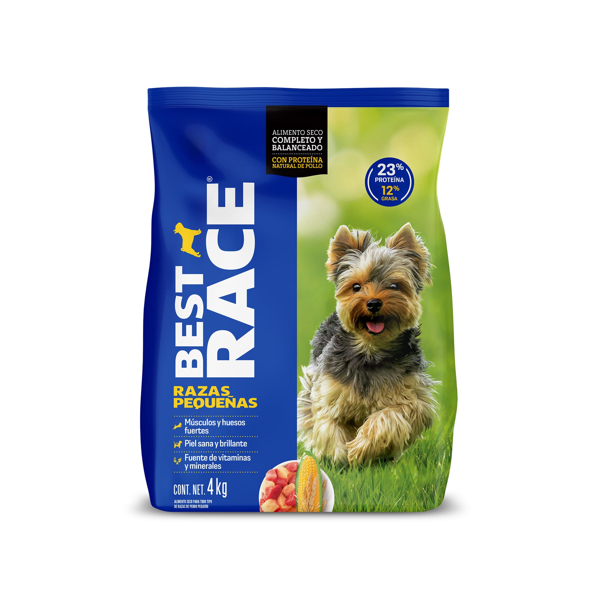 Alimento Seco Razas Pequeñas 4kg Best Race