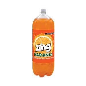 Refresco Zing sabor naranja