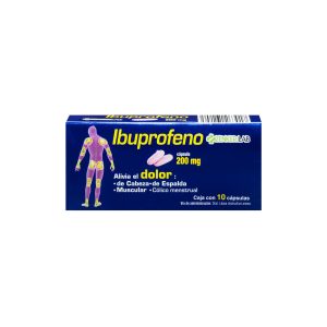 Analgésico Ibuprofeno 200mg 10C Zenker Lab