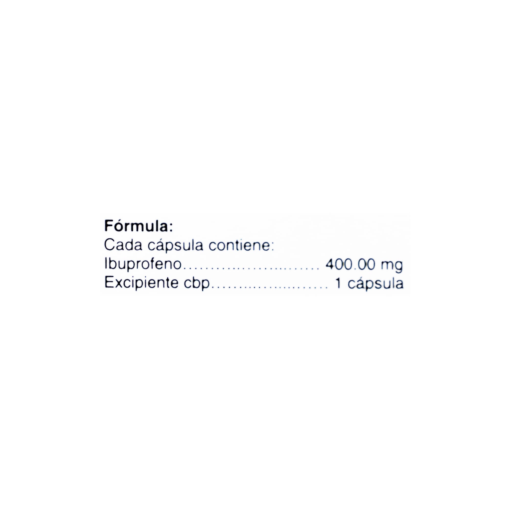 Analgésico Ibuprofeno 400mg 10C Zenker Lab - Image 5