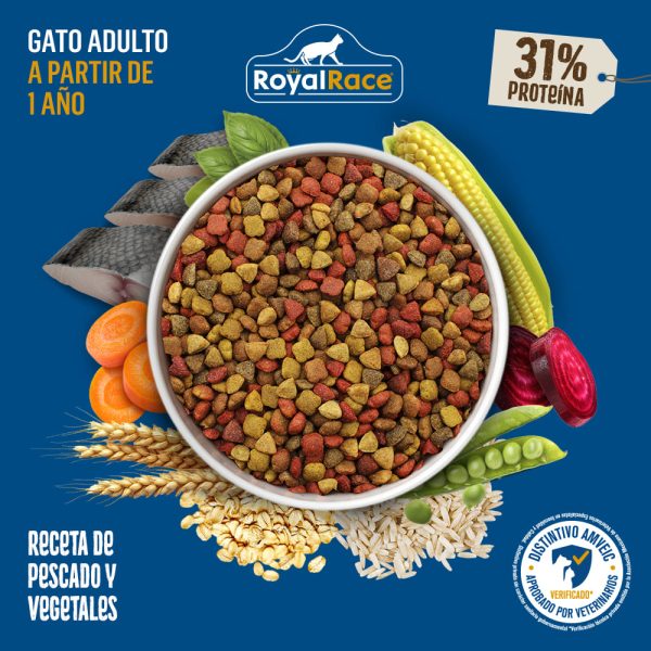 Gato Adulto - Pescado 1.5kg Royal Race - Image 7
