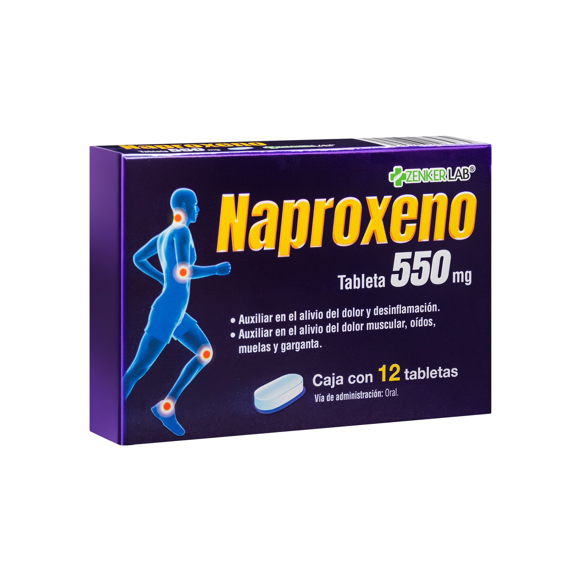 Analgesico Paracetamol 650mg 24 Tabletas - Image 2