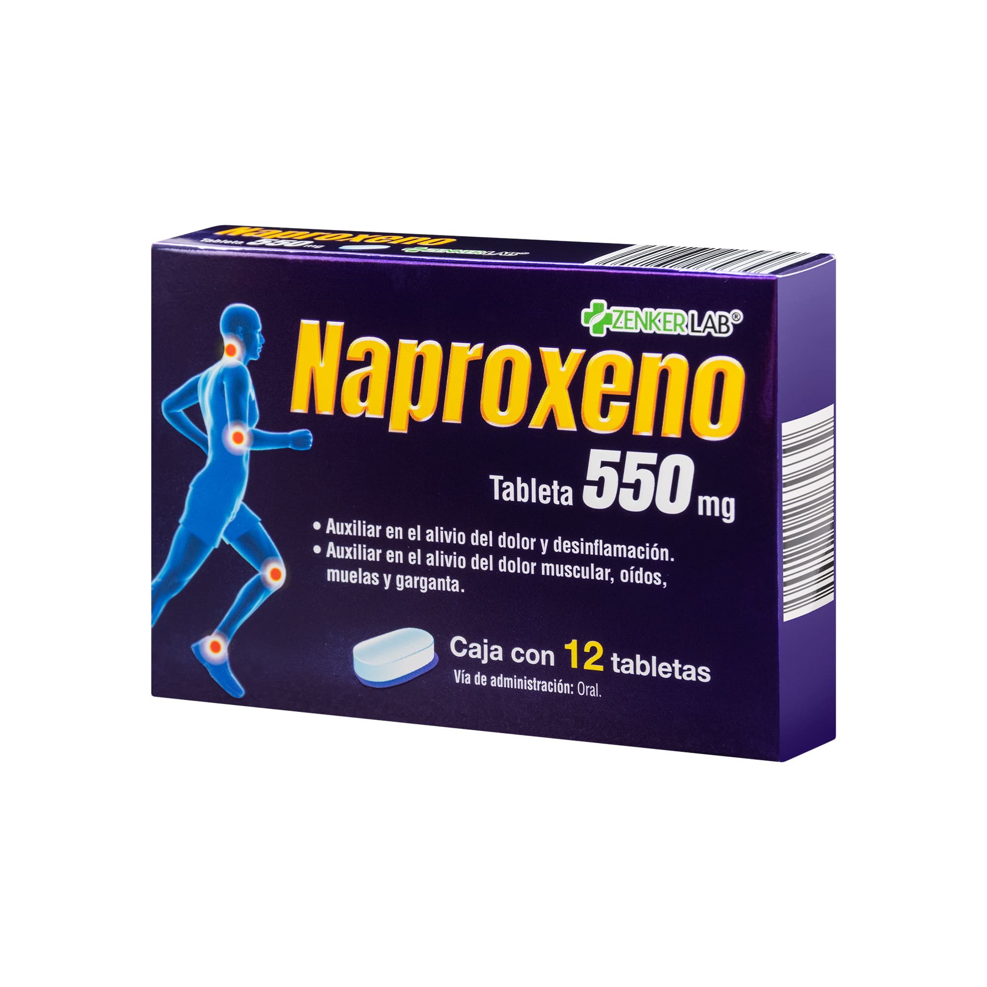 Analgesico Paracetamol 650mg 24 Tabletas - Image 3