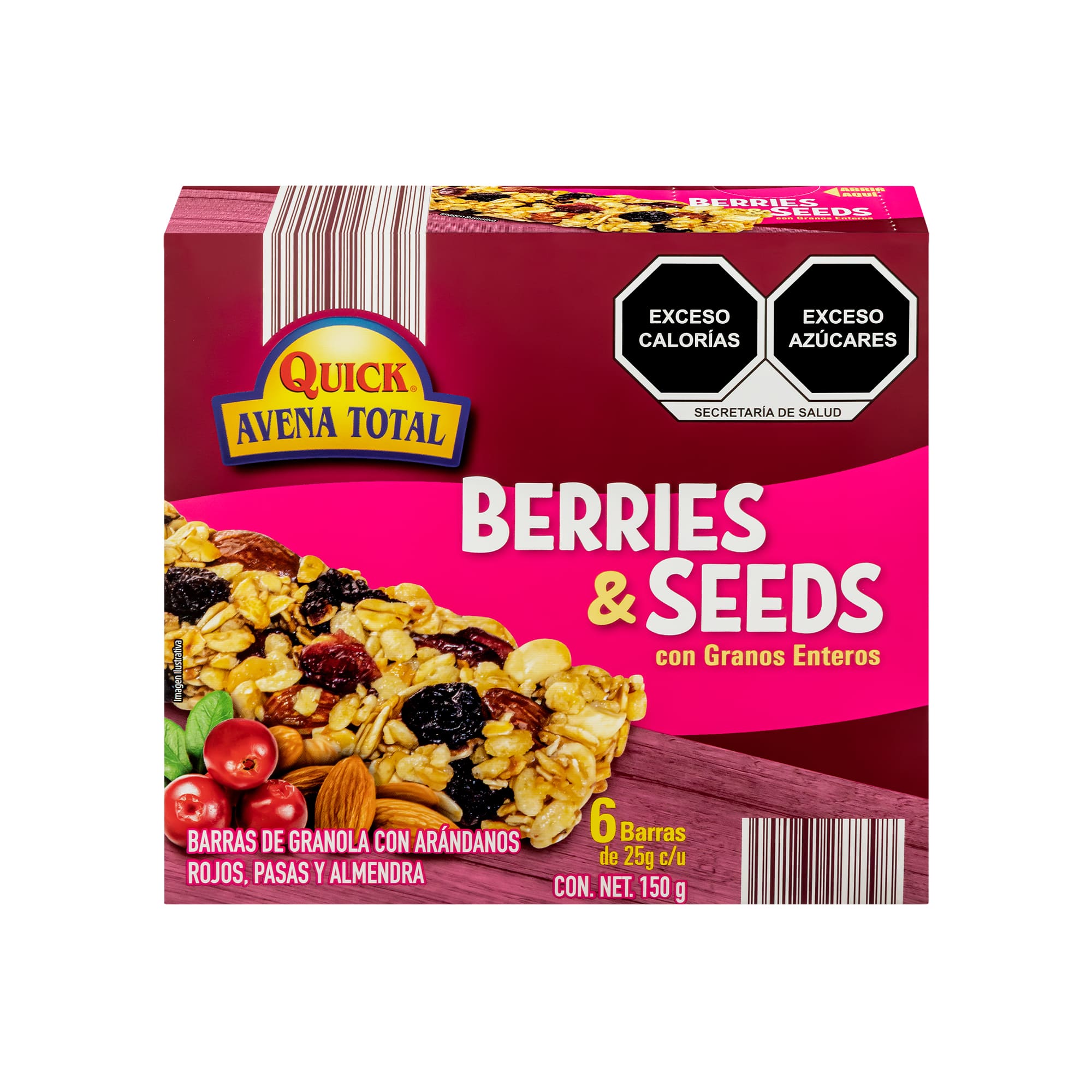 Barras Berries Quick Total