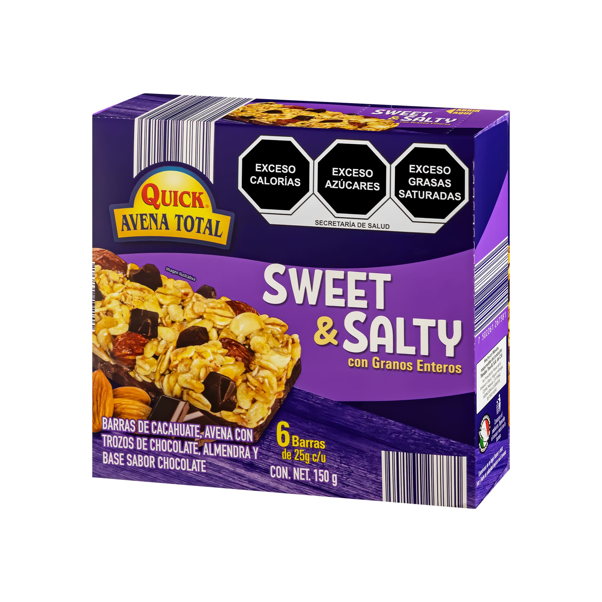 Barras Sweet and Salty Quick Total - Image 2