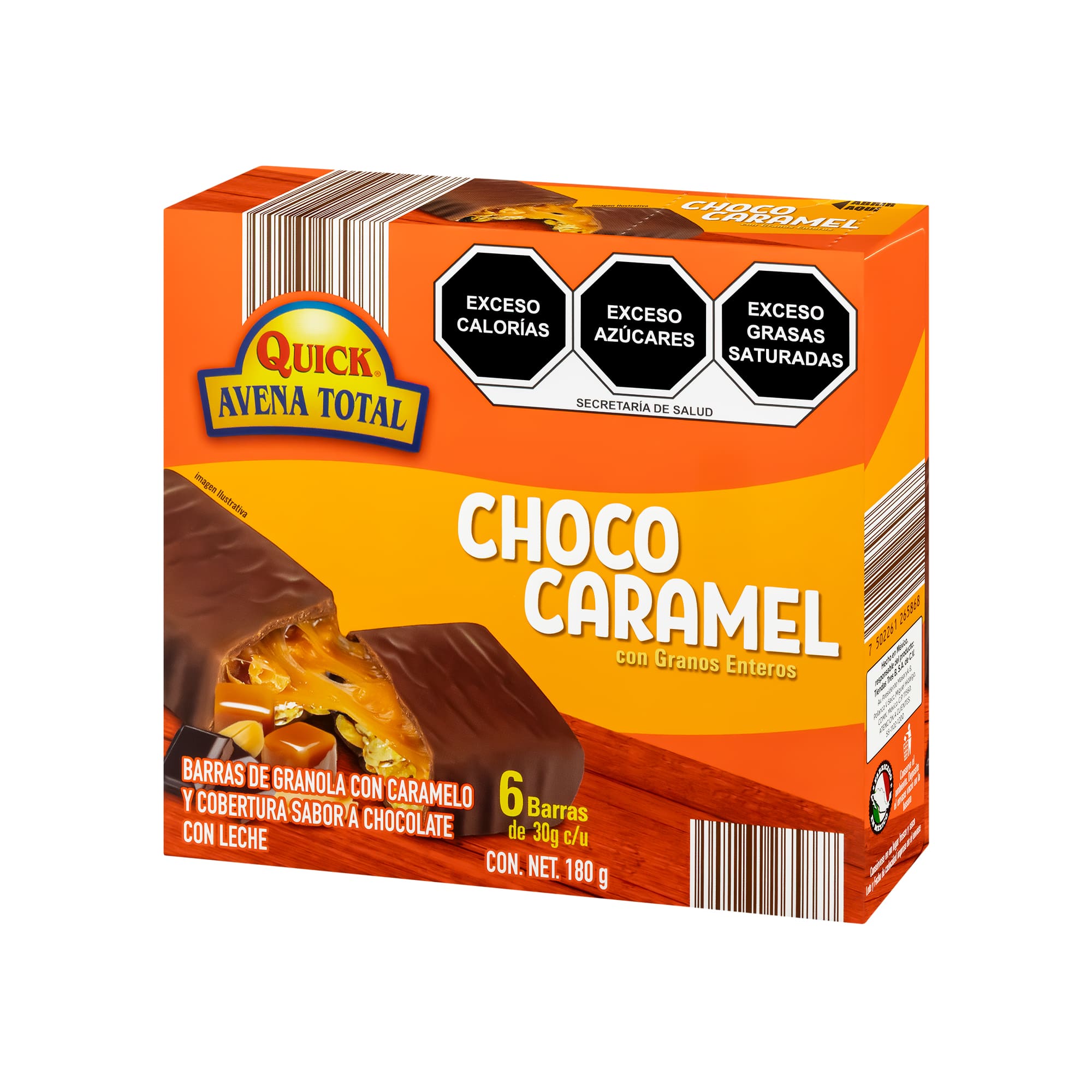 Barra ChocoCaramel Quick Avena Total - Image 2