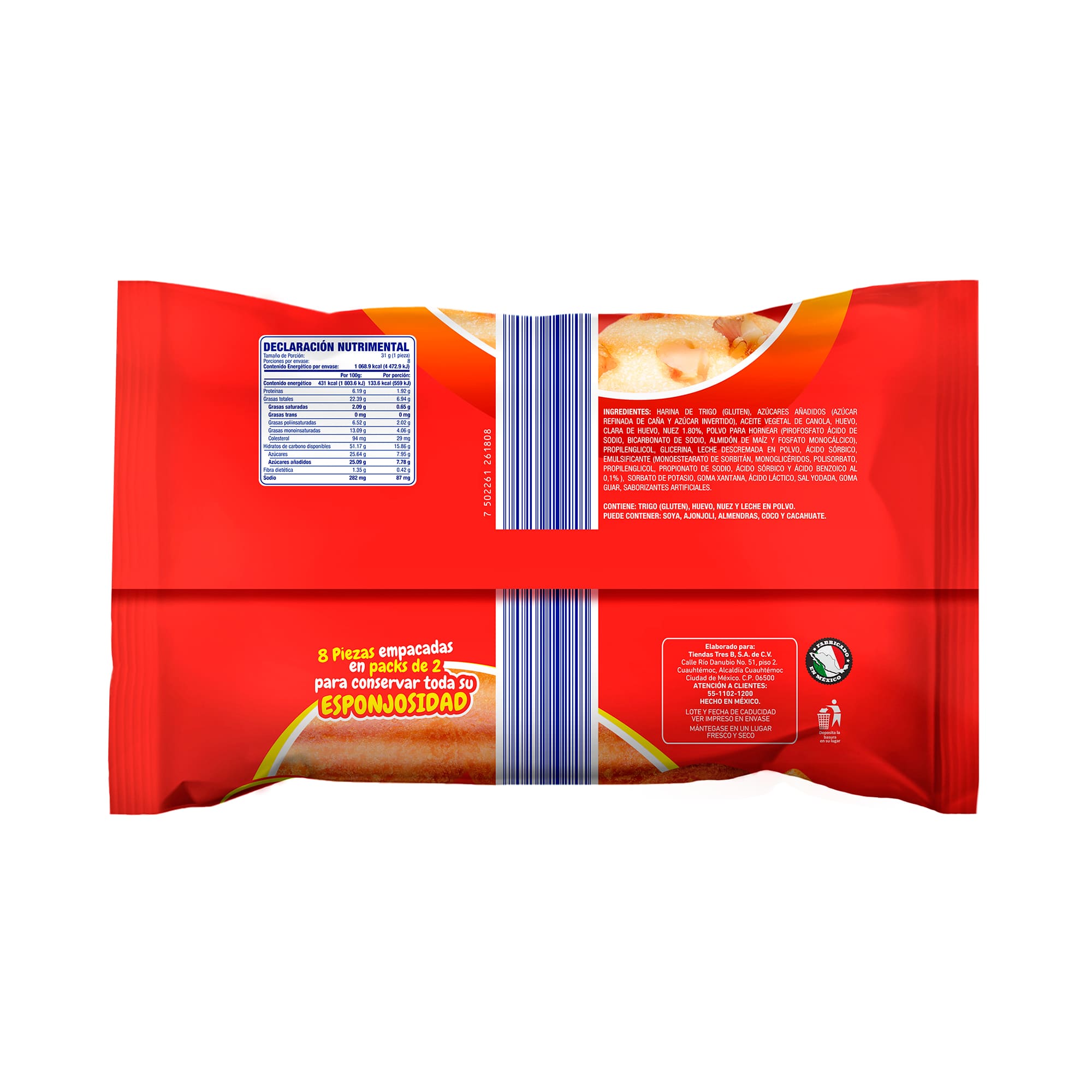 Mantecadas con Nueces Molino Blanco - Image 2