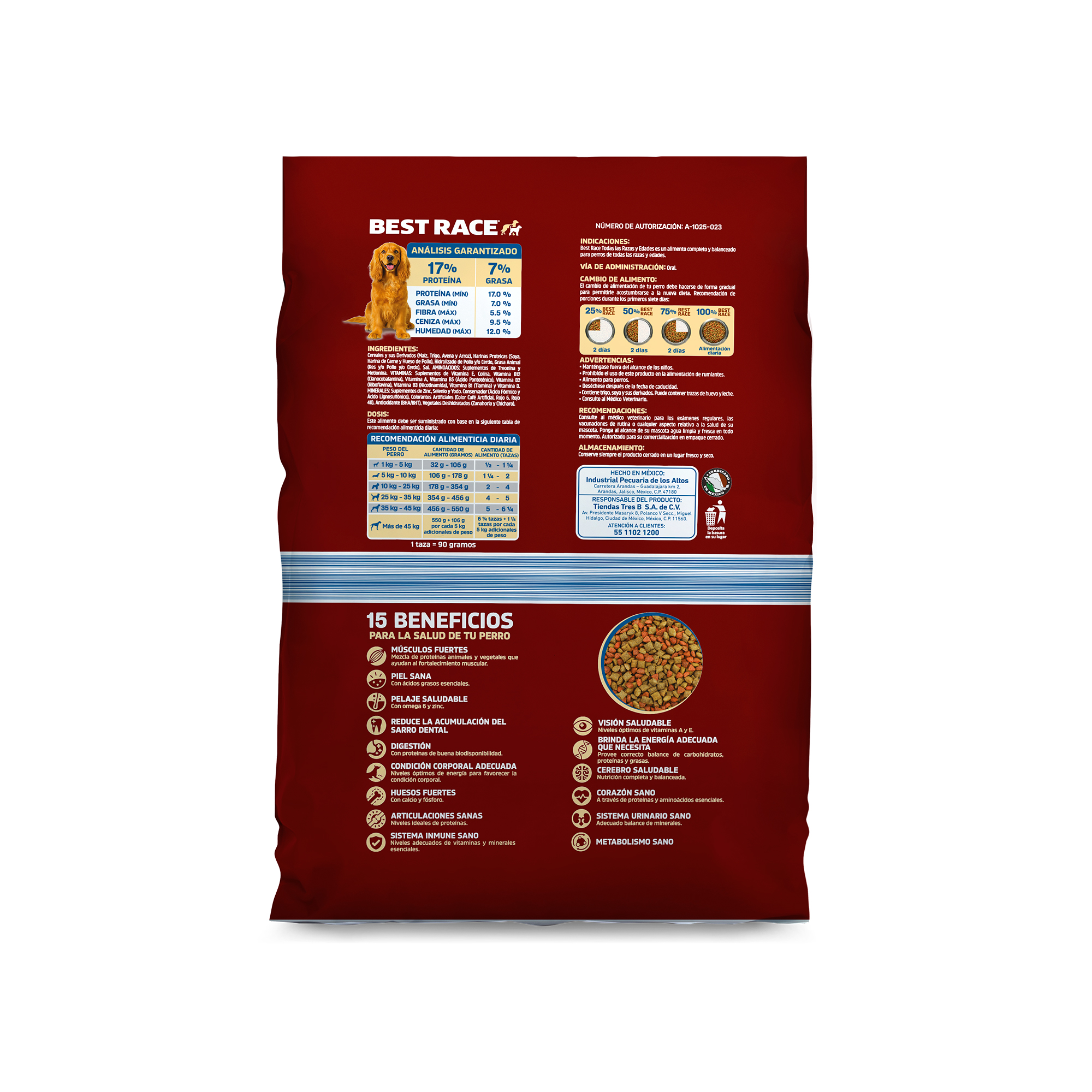 Alimento Seco para perro (1kg) Best Race - Image 2