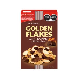 Cereal golden flakes chocolate y almendras EarthFlakes