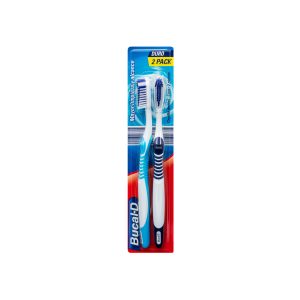 Cepillo dental cerdas duras (2 pack) Bucal-D