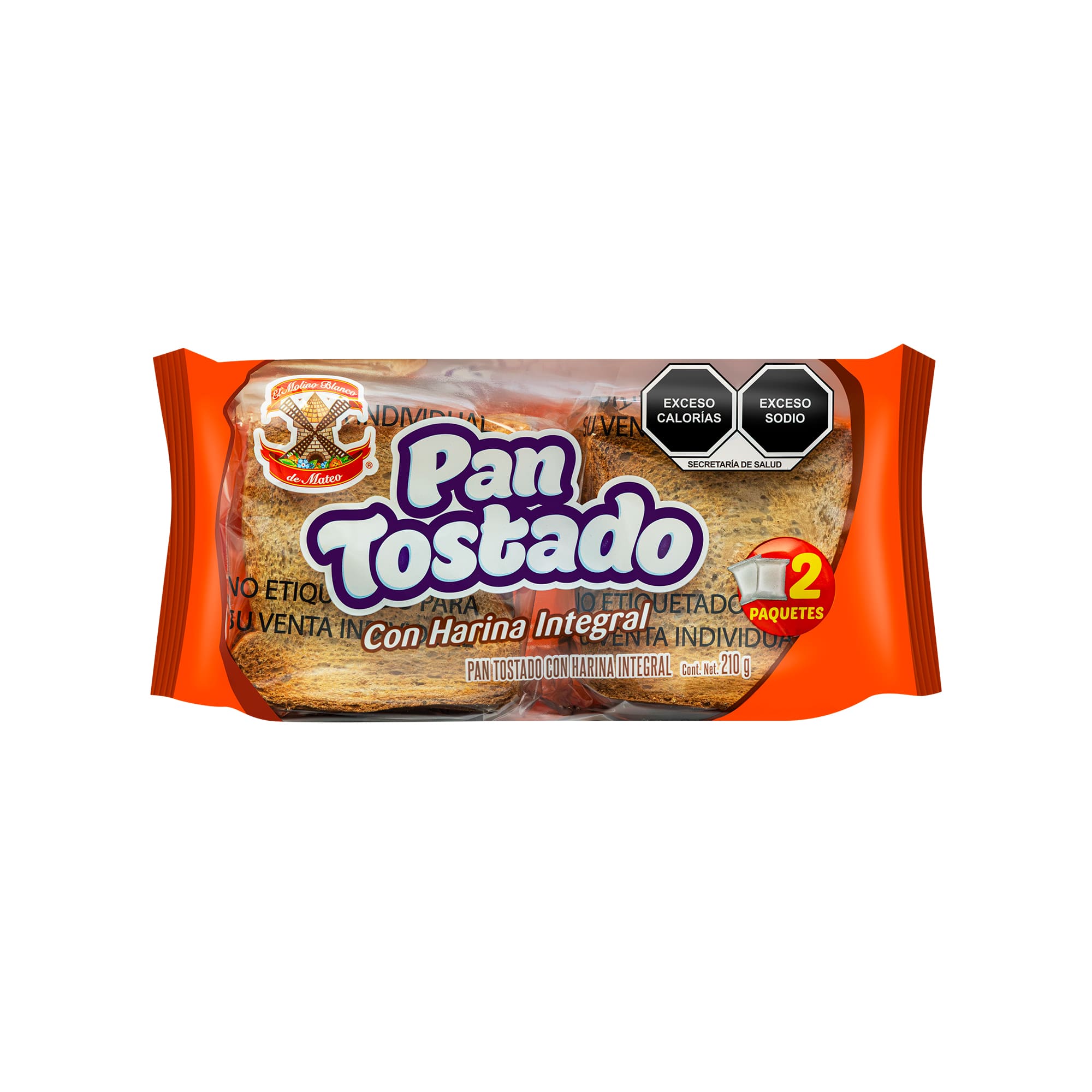 Pan tostado integral Molino Blanco