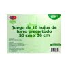 Forro precortado 50cx36 cm Blist