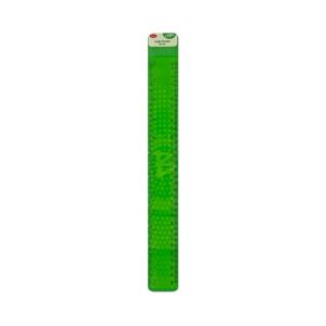 Regla Flexible verde Blist
