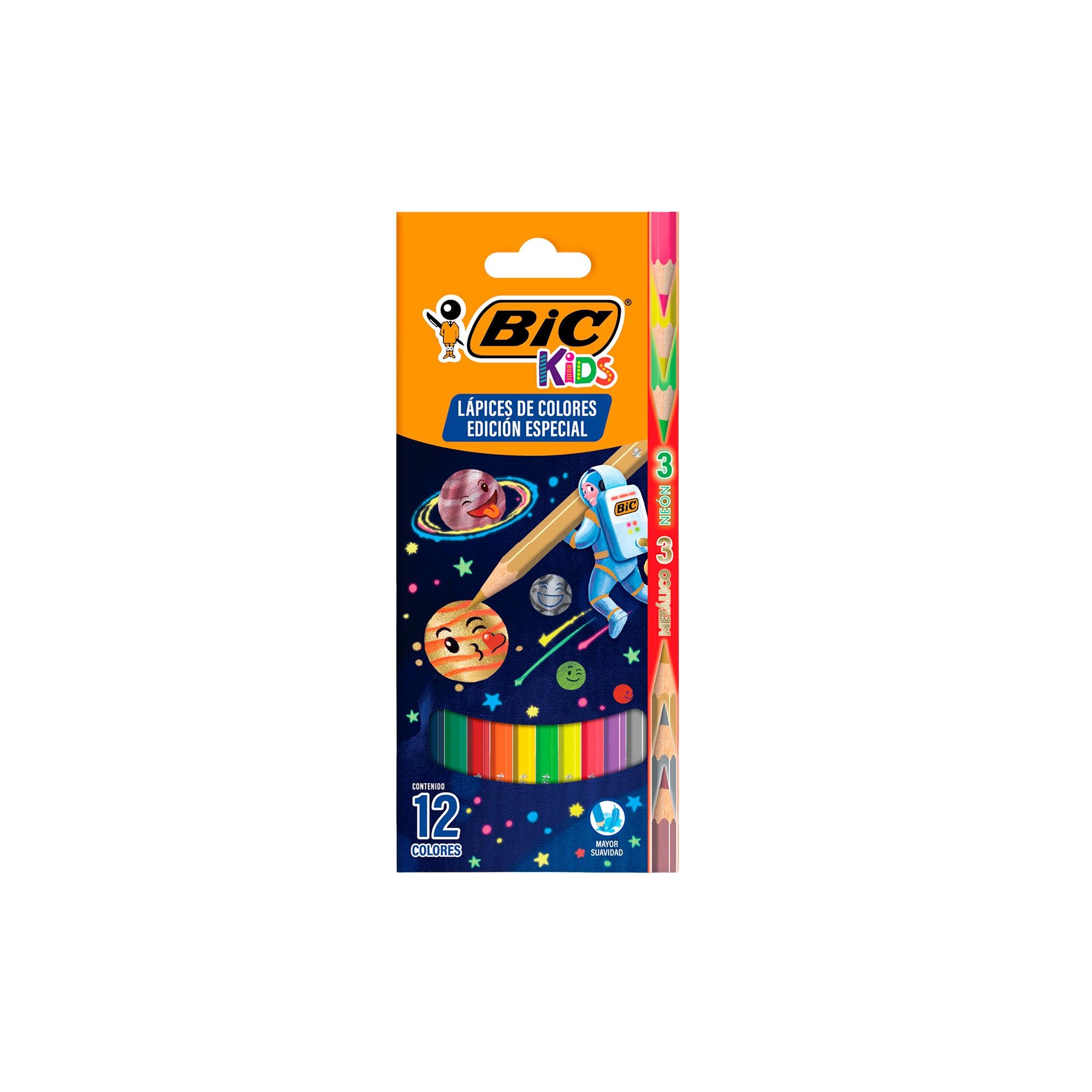 Lápiz de color 12 pzas Bic