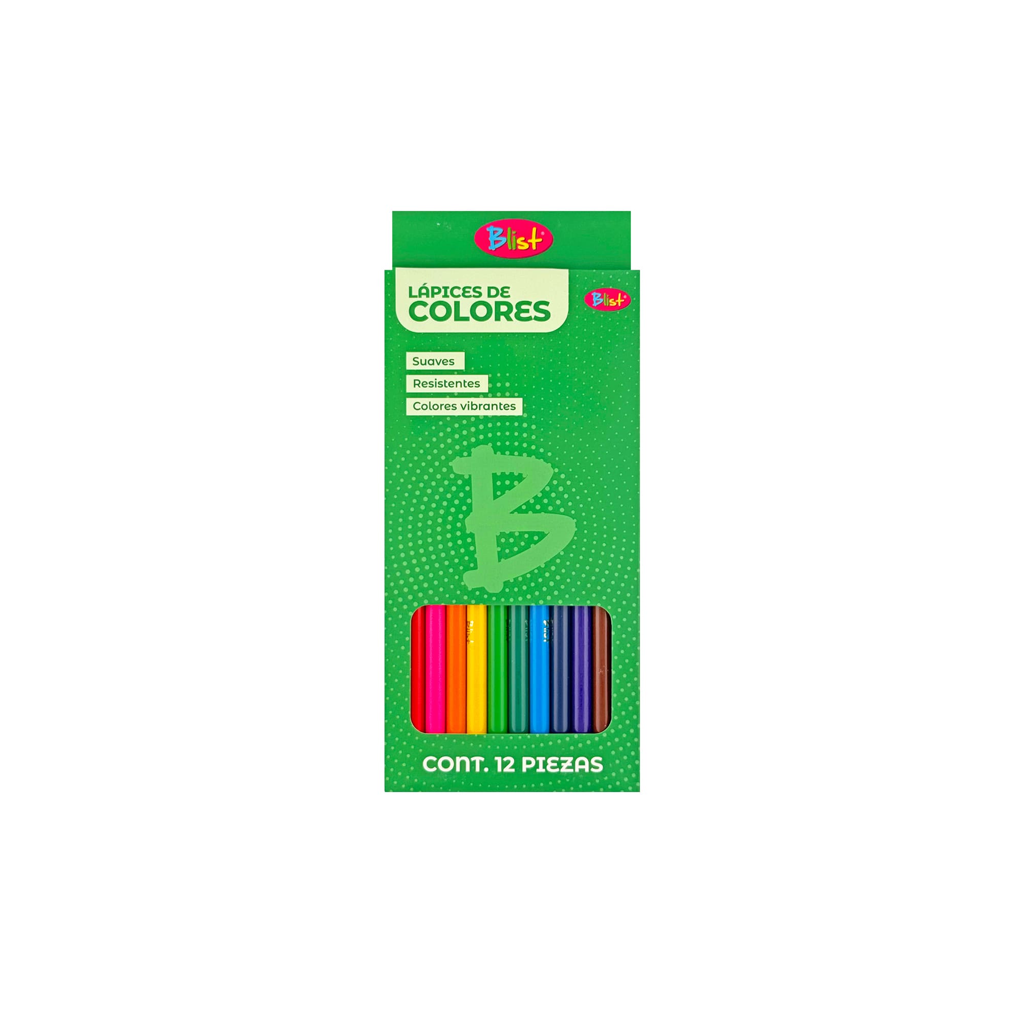 Lápices de color 12 pzas Blist