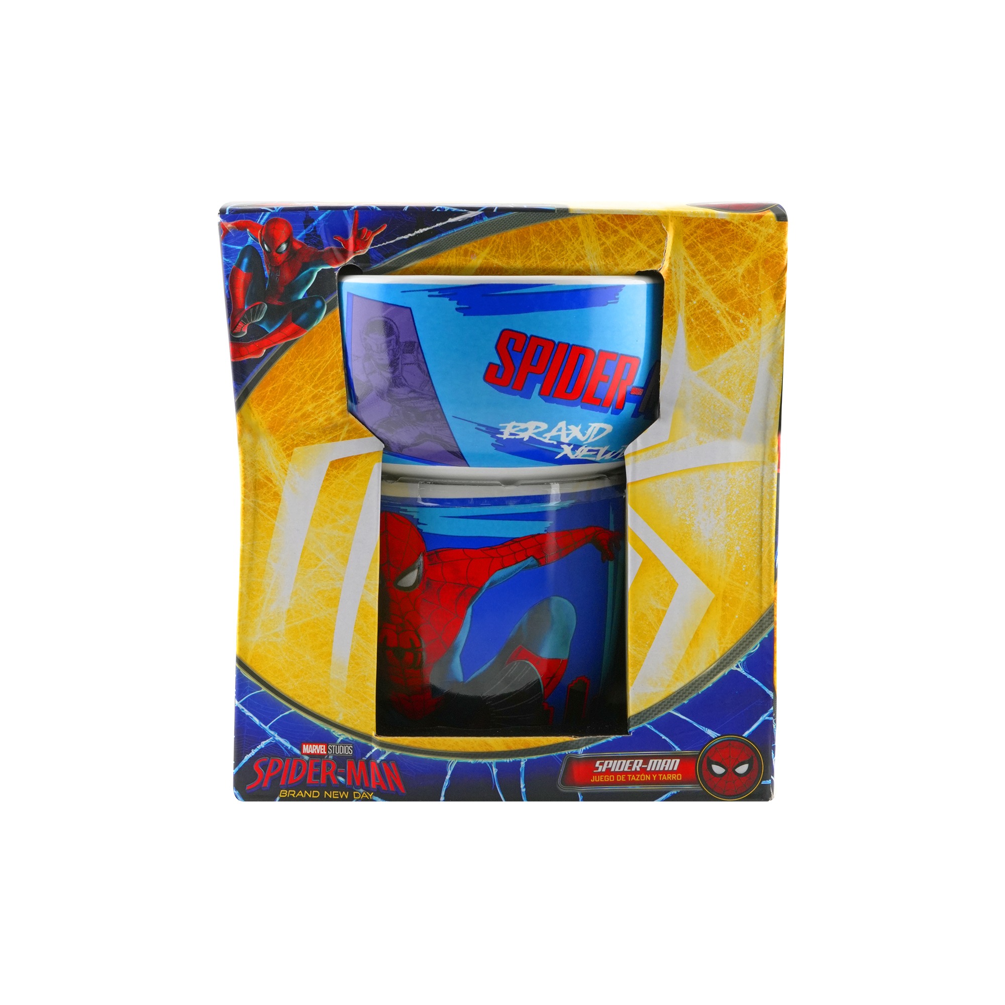 Set desayunador taza + tazón Spiderman