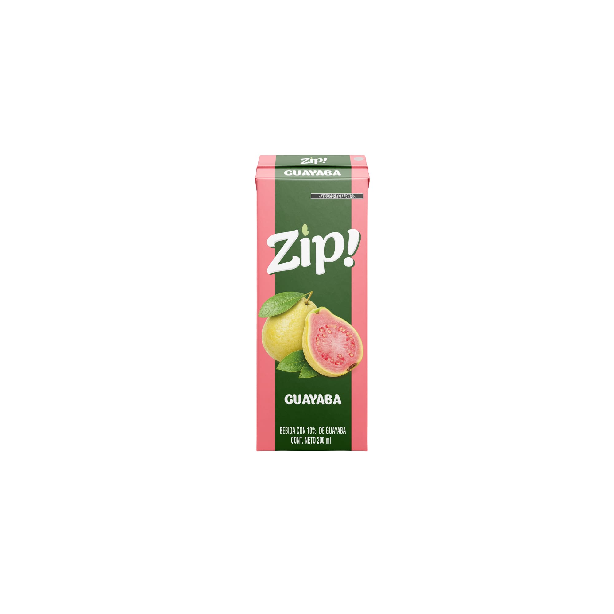 Bebida con 10% de guayaba Zip! (200ml)