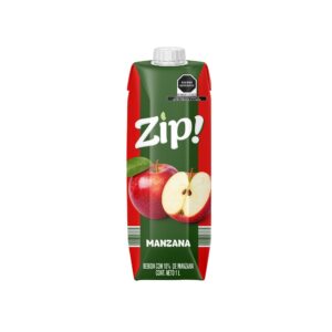 Bebida con 10% de manzana Zip! (1L)